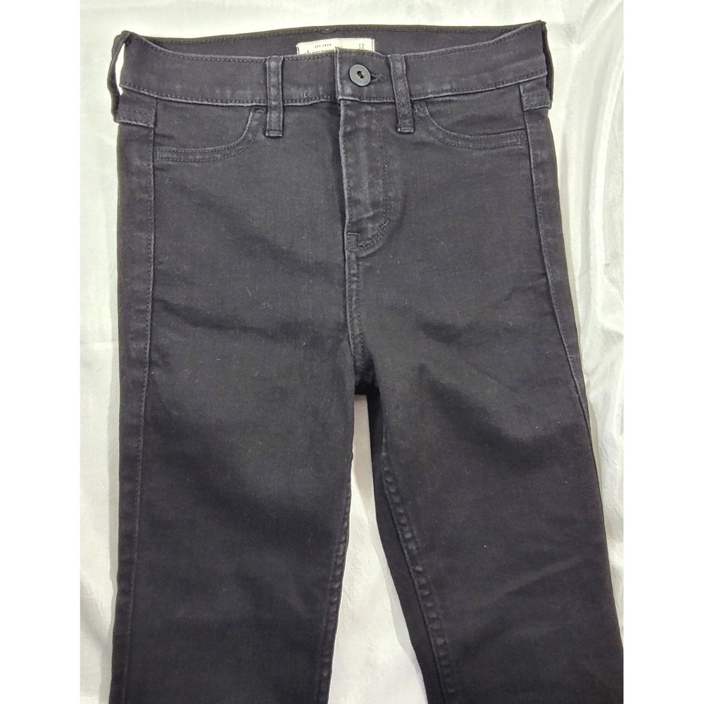 Abercrombie &‎ Fitch Kids Black Skinny Jeans - Size 12